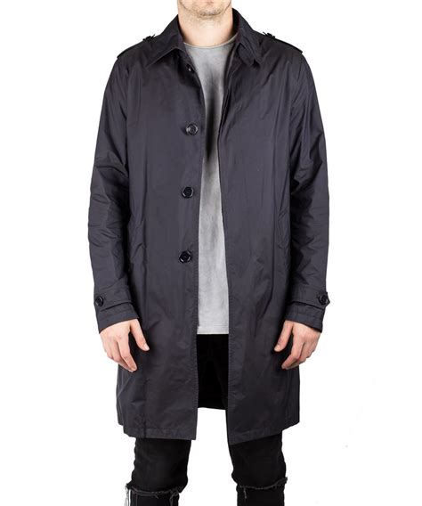 prada mens raincoat|prada men's trench coats.